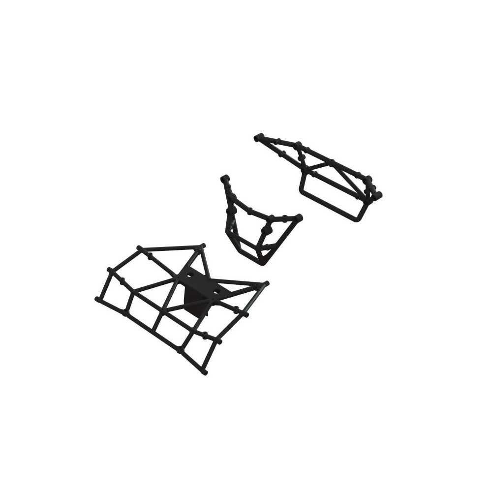 Arrma Body Cage Front and Rear Black ARA320699
