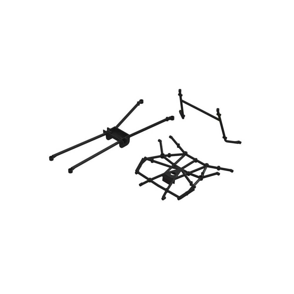 Arrma Body Cage Inner Supports Black ARA320700