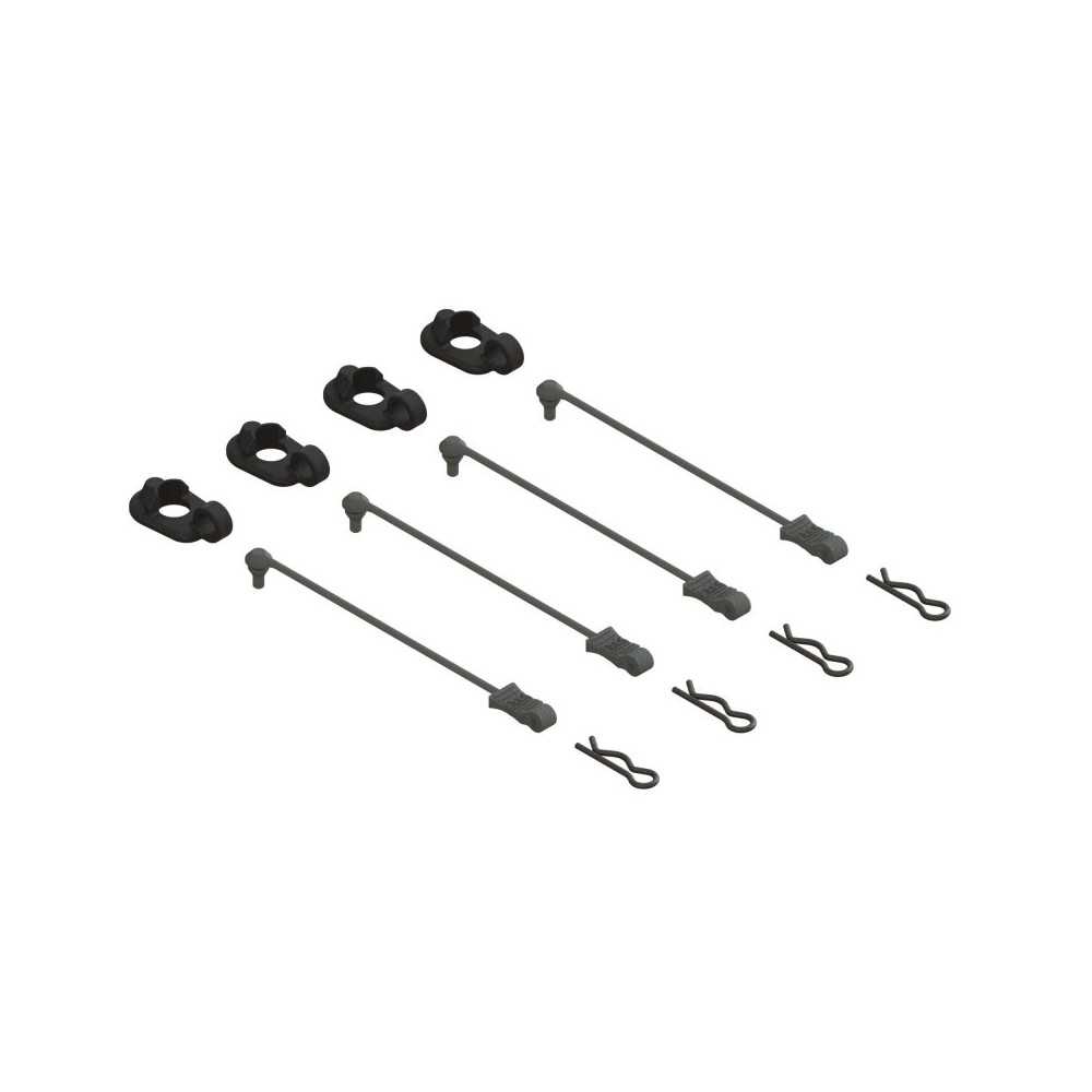 Arrma Body Clip and Pad Set ARA480070