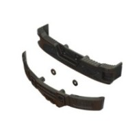 Arrma Bumper Set Black Chrome ARA320461