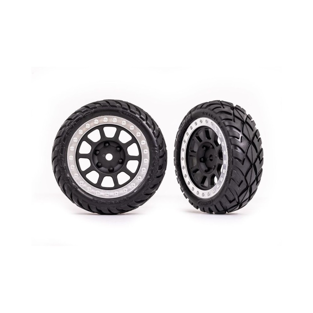 Ruedas 2.2 beadlock gris grafito Traxxas TRX2479G