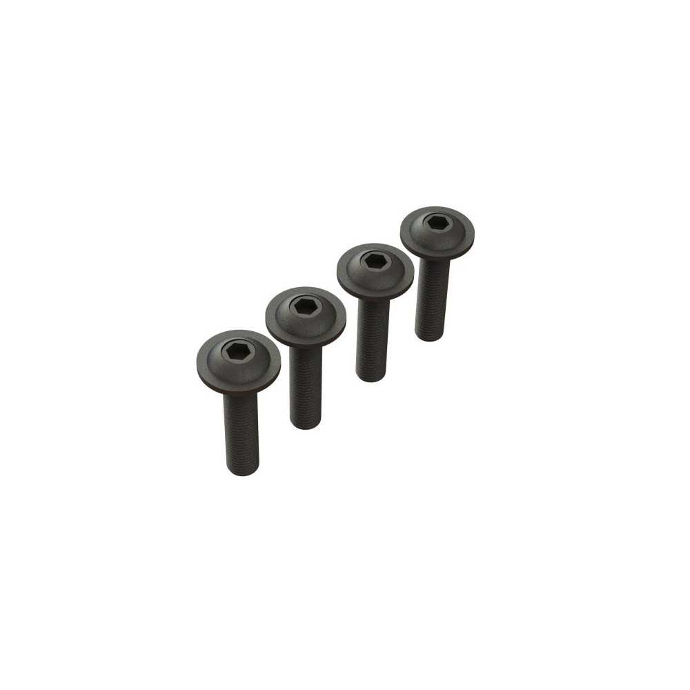 Arrma Button Head Screw Flanged M4x18mm 4 ARA727412 Arrma Button Head Screw Flanged M4x18mm 4 ARA727412