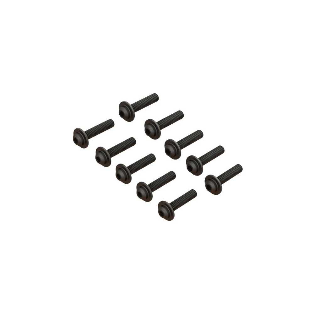 Arrma BUTTON HEAD SCREW FLANGED M4x18mm V2 ARA721418 Arrma BUTTON HEAD SCREW FLANGED M4x18mm V2 ARA721418