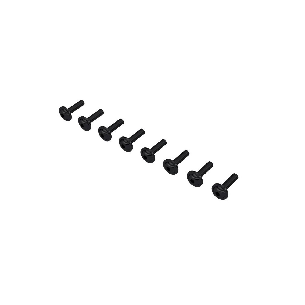 Arrma Button Head Screw M3x12mm with Washer 8 ARA-2369 Arrma Button Head Screw M3x12mm with Washer 8 ARA-2369
