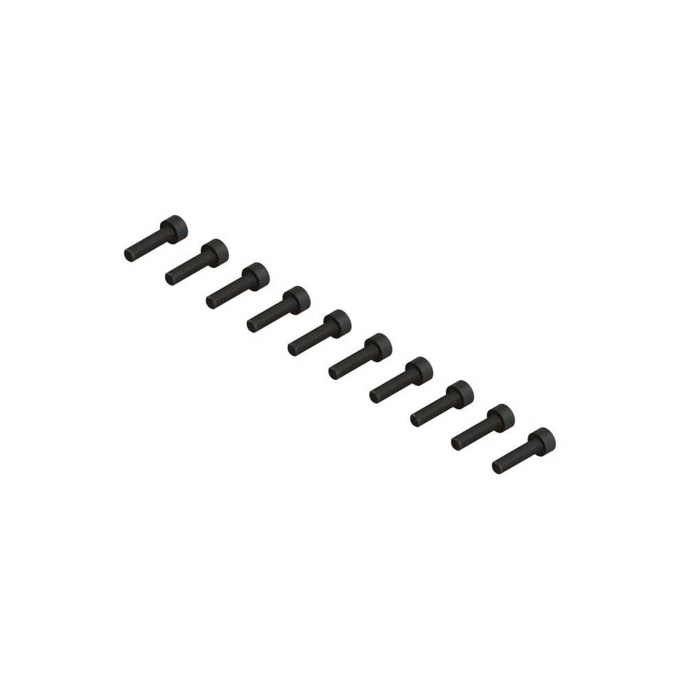Arrma Cap Head Screw M2.5x10mm 10pcs ARA723464