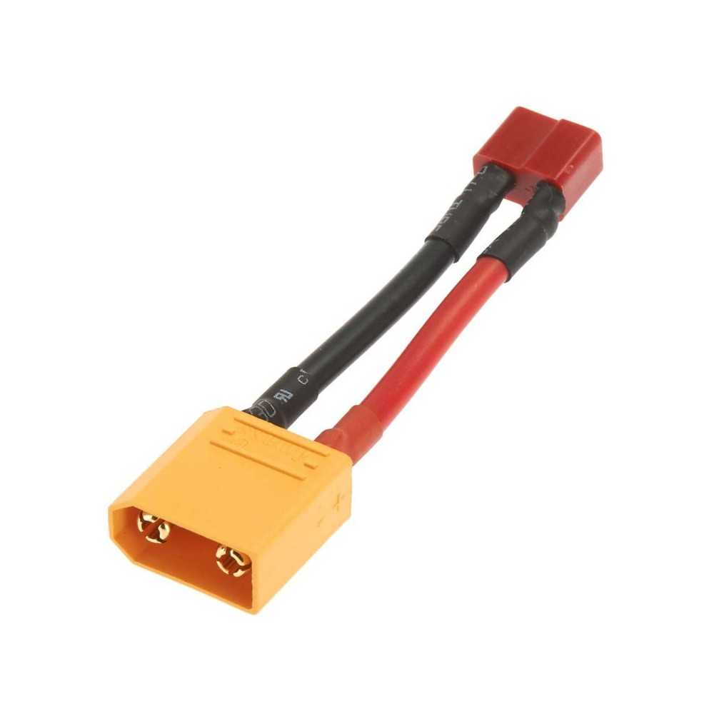Arrma Charge Adapter: XT90 Male - T-Plug Female ARAC9424 Arrma Charge Adapter: XT90 Male - T-Plug Female ARAC9424
