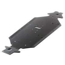Arrma Chassis Aluminum SWB Silver-Blue ARAC3741