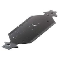 Arrma Chassis Aluminum SWB Silver-Blue ARAC3741