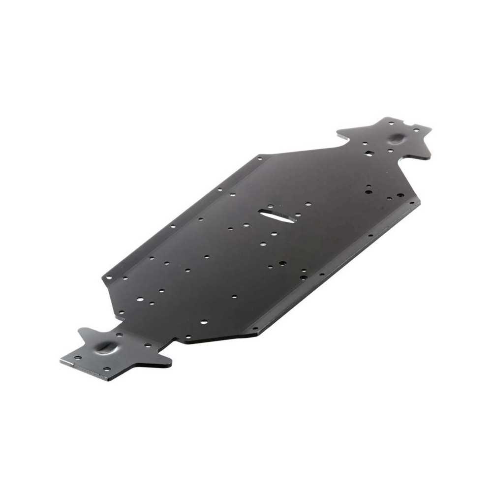 Arrma Chassis Aluminum SWB Silver-Blue ARAC3741 Arrma Chassis Aluminum SWB Silver-Blue ARAC3741