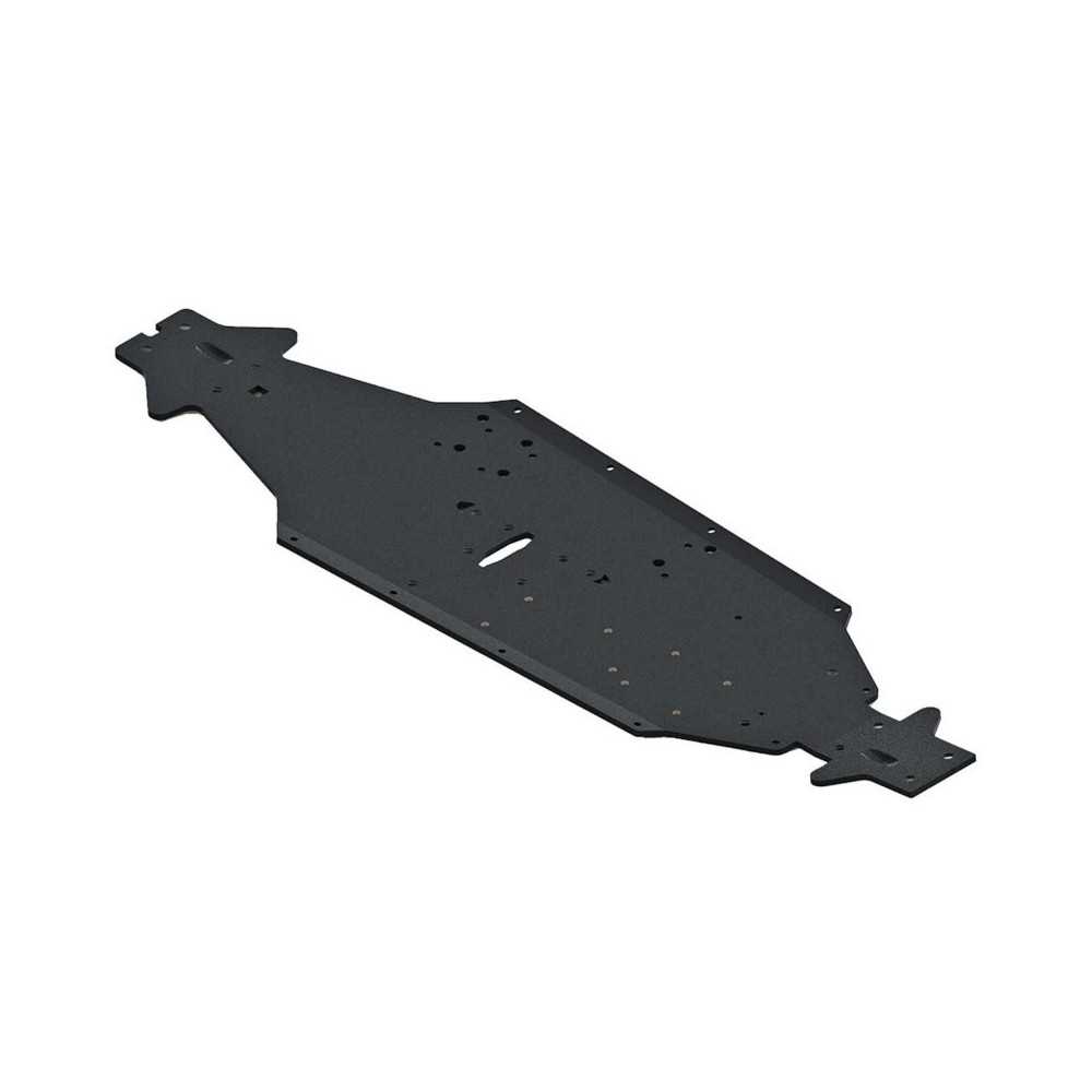 Arrma Chassis LWB Aluminum Black ARAC3738 Arrma Chassis LWB Aluminum Black ARAC3738