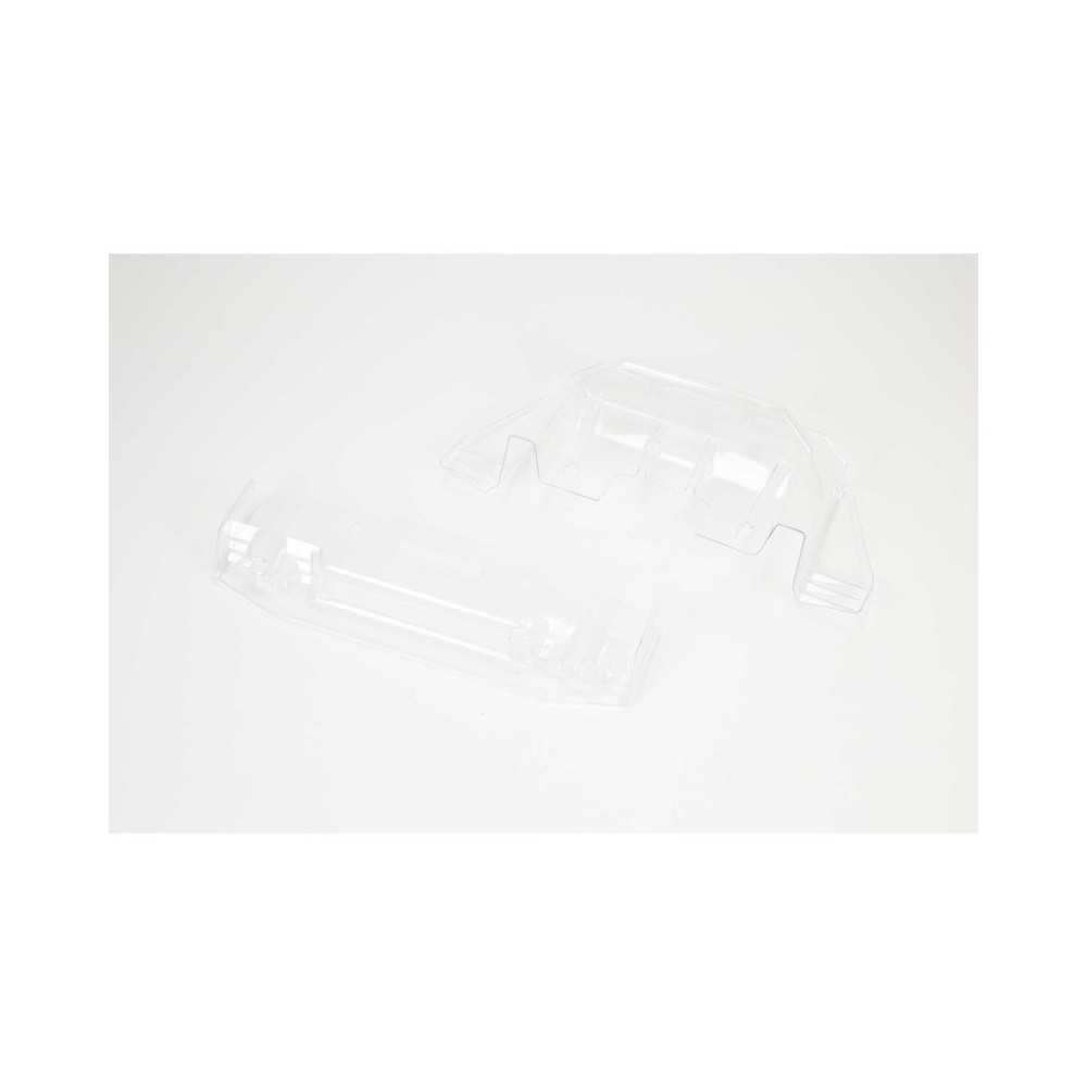 Arrma Clear Splitter And Diffuser Trimmed: FELONY 6S BLX ARA410012 Arrma Clear Splitter And Diffuser Trimmed: FELONY 6S BLX ARA410012