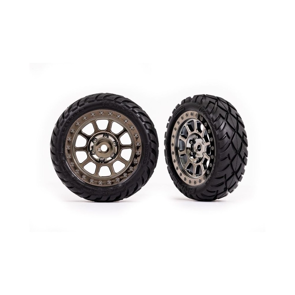 Ruedas 2.2 anaconda cromo negro Traxxas TRX2479T Ruedas 2.2 anaconda cromo negro Traxxas TRX2479T