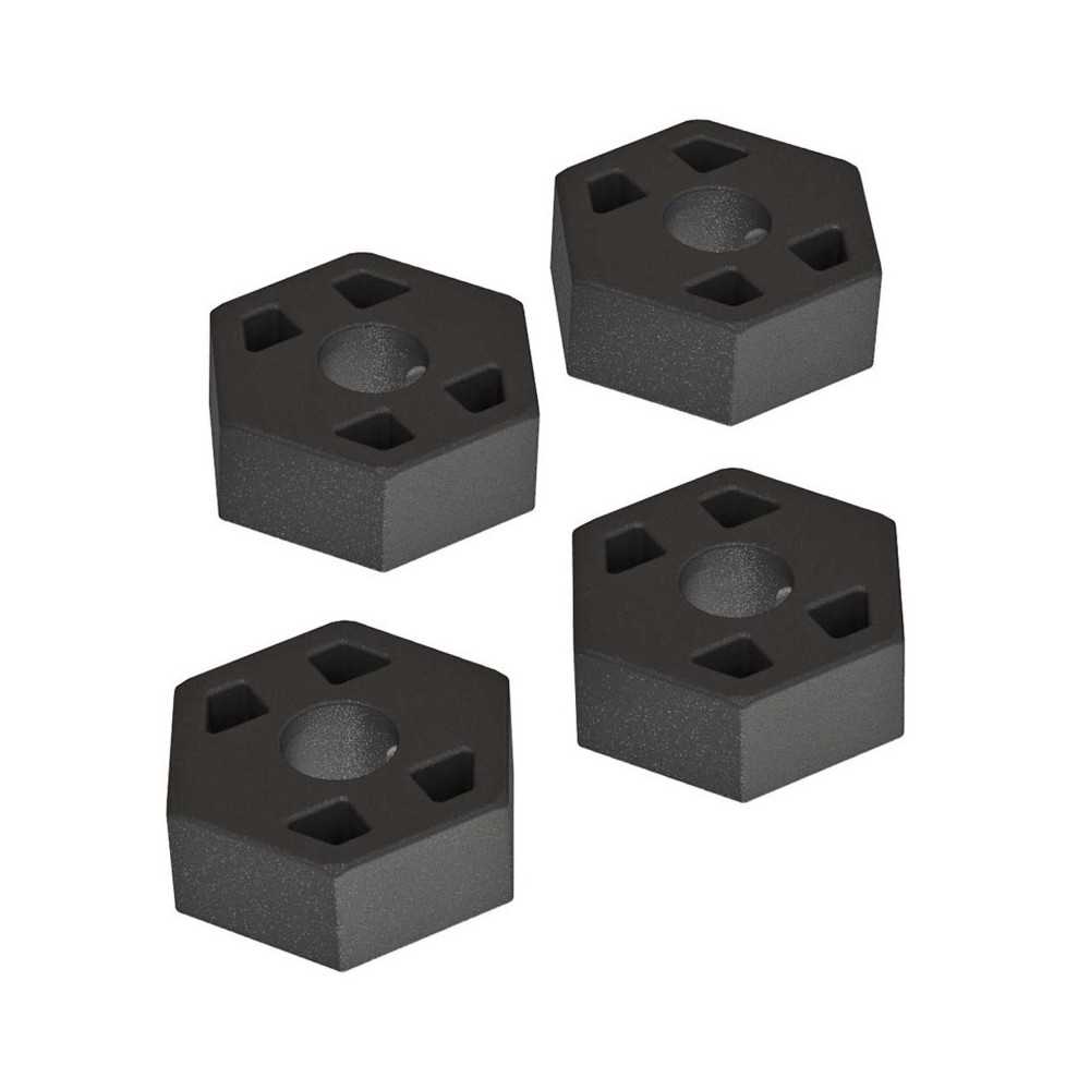 Arrma Composite Wheel Hex 14mm Set 4: 4x4 ARAC9442 Arrma Composite Wheel Hex 14mm Set 4: 4x4 ARAC9442