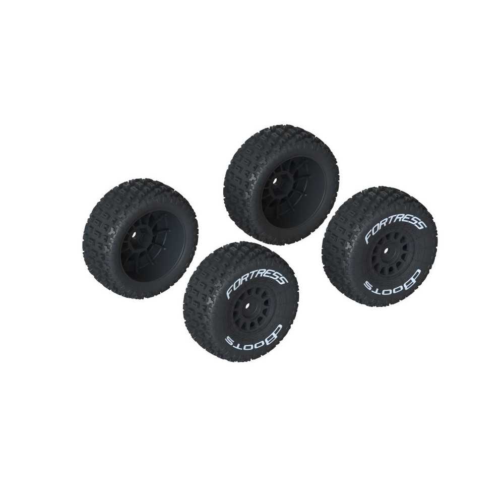 Arrma dBoots 'FORTRESS' Tire Set Glued Option 2 Pairs ARA550117 Arrma dBoots 'FORTRESS' Tire Set Glued Option 2 Pairs ARA550117