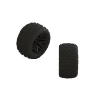 Arrma dBoots 'FORTRESS' Tire Set Glued Black 2 Pairs ARA550112