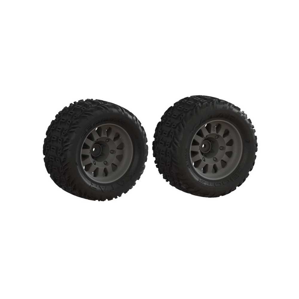 Arrma dBoots 'Katar' Tire Set Glued 2 ARA-1553 Arrma dBoots 'Katar' Tire Set Glued 2 ARA-1553