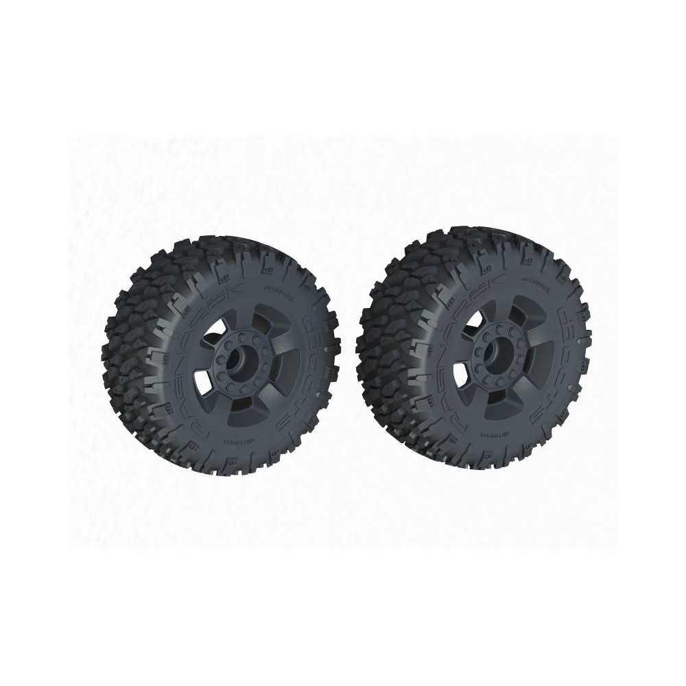 Arrma dBoots 'Ragnarok MT' Tire Set Glued Black 2 ARA-1383 Arrma dBoots 'Ragnarok MT' Tire Set Glued Black 2 ARA-1383