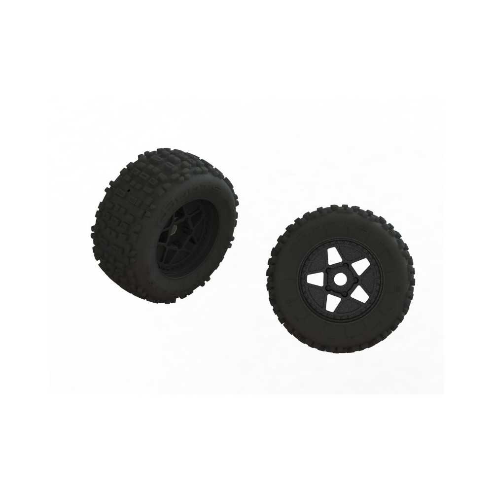 Arrma dBoots Back-Flip Big Block MT Tire Glued 2 ARA550111 Arrma dBoots Back-Flip Big Block MT Tire Glued 2 ARA550111