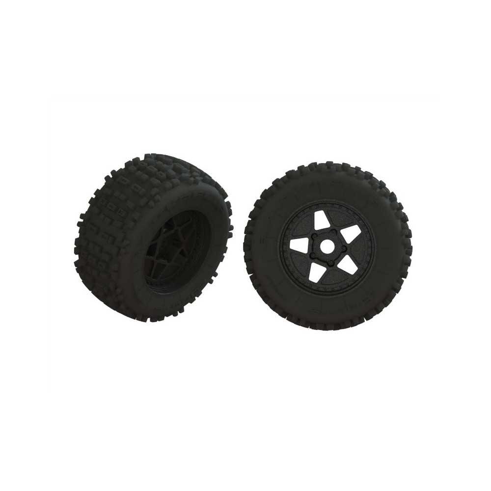 Arrma dBoots Backflip Tire Set Glued 1 pair ARA550064