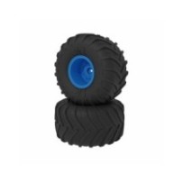 Arrma dBoots Chevron MT Tire Set Glued Blue ARA-2530