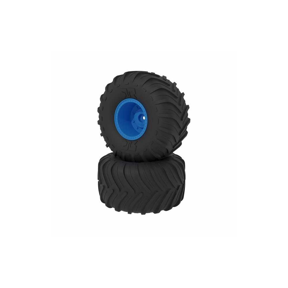 Arrma dBoots Chevron MT Tire Set Glued Blue ARA-2530 Arrma dBoots Chevron MT Tire Set Glued Blue ARA-2530