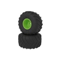 Arrma dBoots Chevron MT Tire Set Glued Green ARA-2531