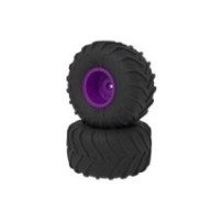 Arrma dBoots Chevron MT Tire Set Glued Purple ARA-2535