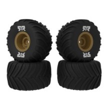 Arrma dBoots Chevron MT Tire Set Glued Bronze 2 Pairs: GROM ARA-2586