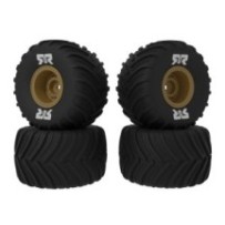 Arrma dBoots Chevron MT Tire Set Glued Bronze 2 Pairs: GROM ARA-2586