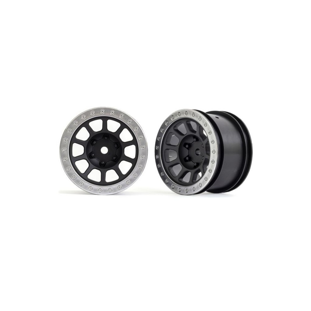 Llantas traseras 2.2 beadlock gris grafito Traxxas Llantas traseras 2.2 beadlock gris grafito Traxxas