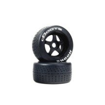 Ruedas premontadas plateadas dBoots Hoons 53-107 Arrma