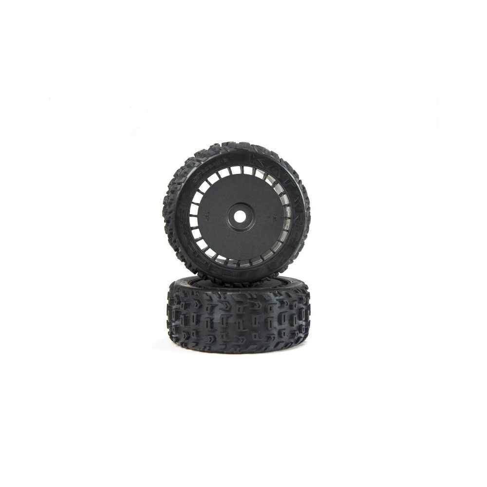 Arrma dBoots Katar T Belted 6S Tire Set Glued Blk 2 ARA550097 Arrma dBoots Katar T Belted 6S Tire Set Glued Blk 2 ARA550097