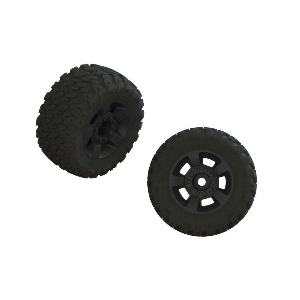 Arrma dBoots RAGNAROK Pre-mounted Tire Set 2 ARA550109 Arrma dBoots RAGNAROK Pre-mounted Tire Set 2 ARA550109