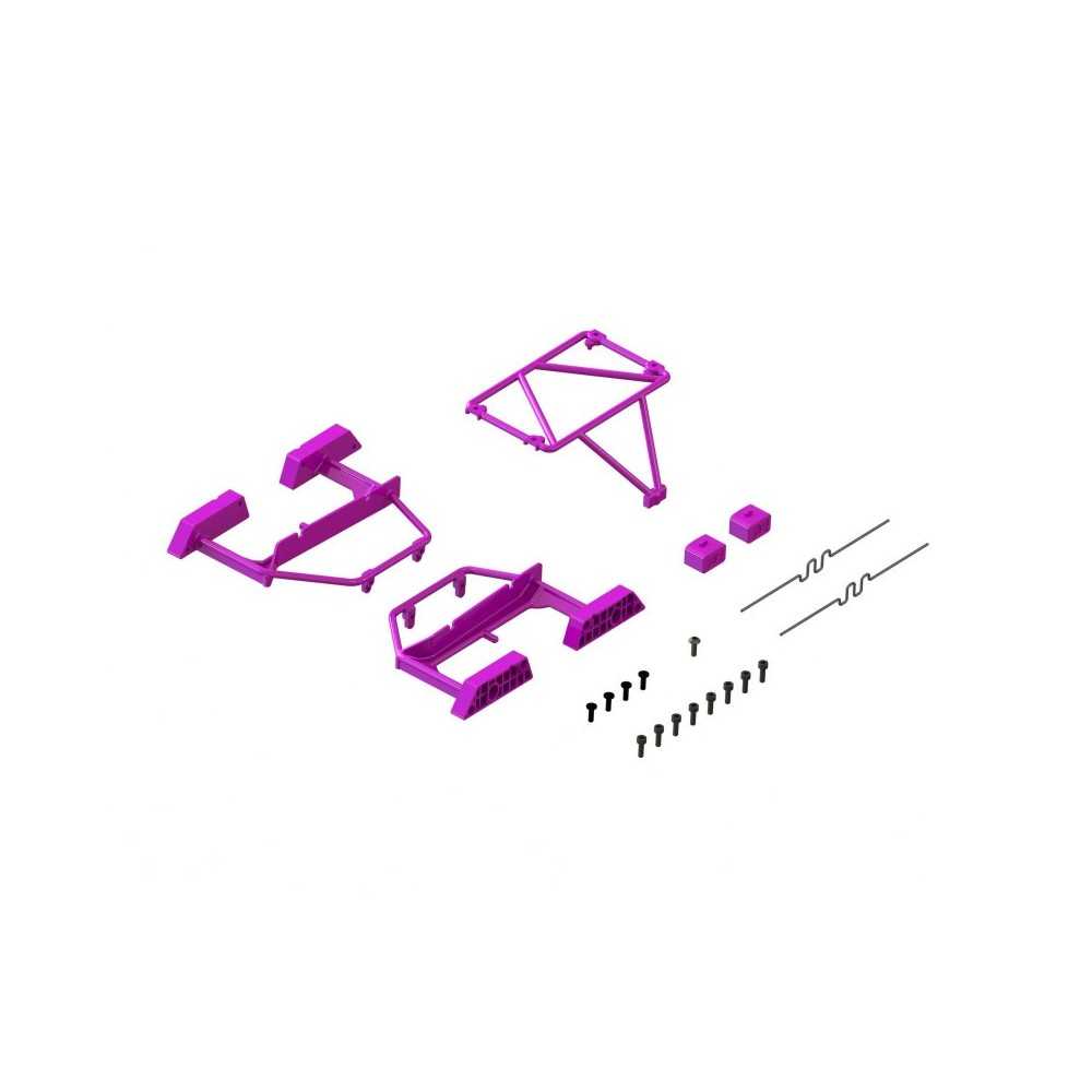 Arrma Desert Truck Body Roll Cage Set Purple: GROM ARA-1568 Arrma Desert Truck Body Roll Cage Set Purple: GROM ARA-1568