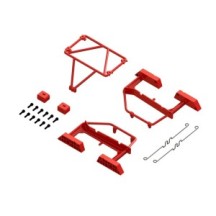 Arrma Desert Truck Body Roll Cage Set Red: GROM ARA320820