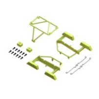 Arrma Desert Truck Body Roll Cage Set Yellow: GROM ARA320819