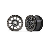 Llantas traseras 2.2 cromo negro Bandit Traxxas