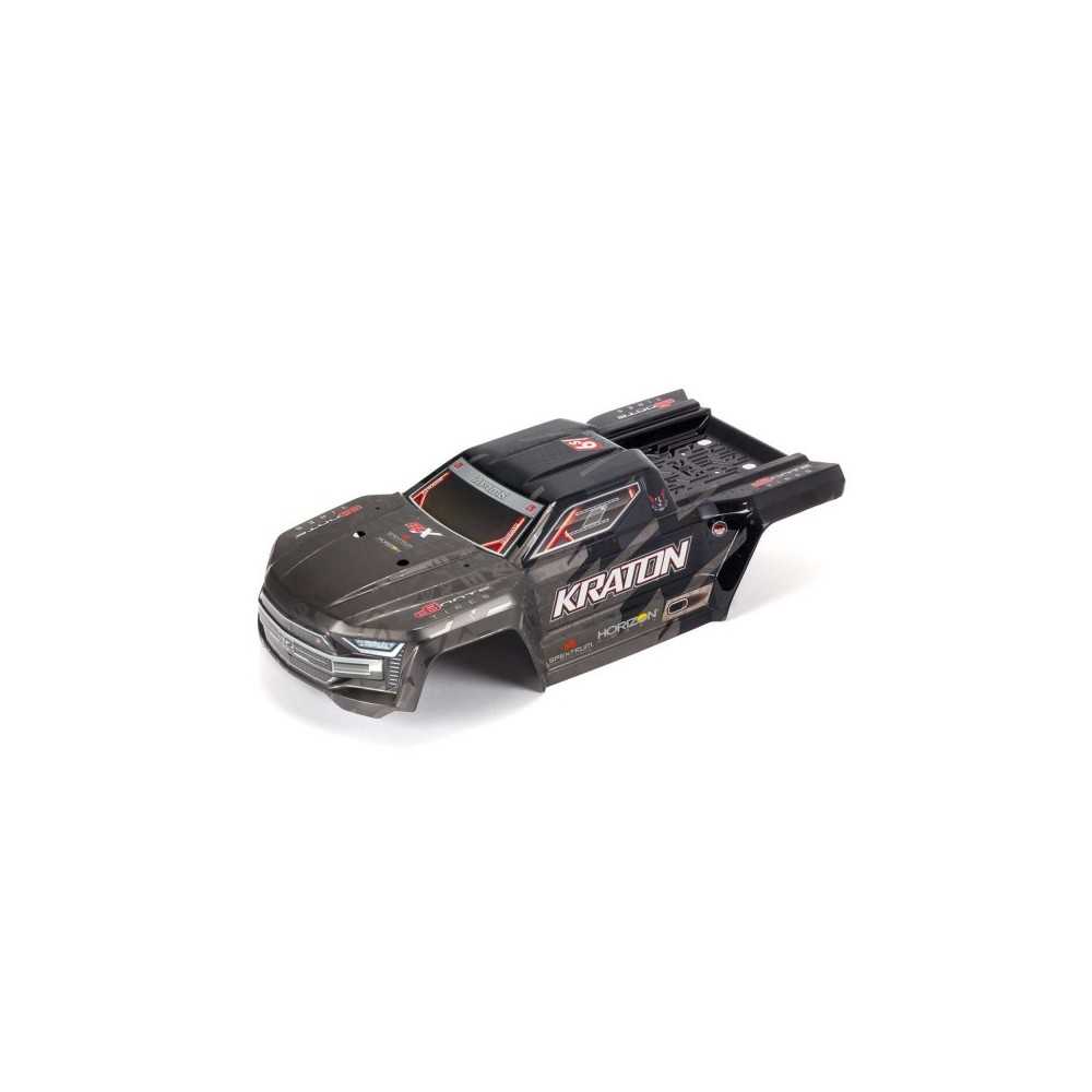 Arrma EXB Painted Decaled & Trimmed Body Black: KRATON 6S BLX ARA406159 Arrma EXB Painted Decaled & Trimmed Body Black: KRATON 6S BLX ARA406159