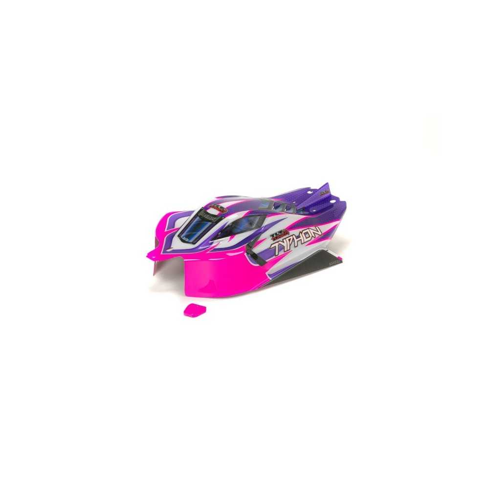 Arrma Finished Body TLR Tuned Pink-Purple: TYPHON ARA406162