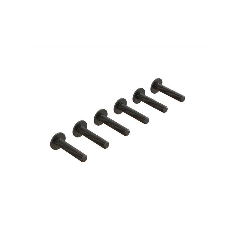 Arrma Flanged Button Head Screw M4x20mm 6 ARA727420 Arrma Flanged Button Head Screw M4x20mm 6 ARA727420