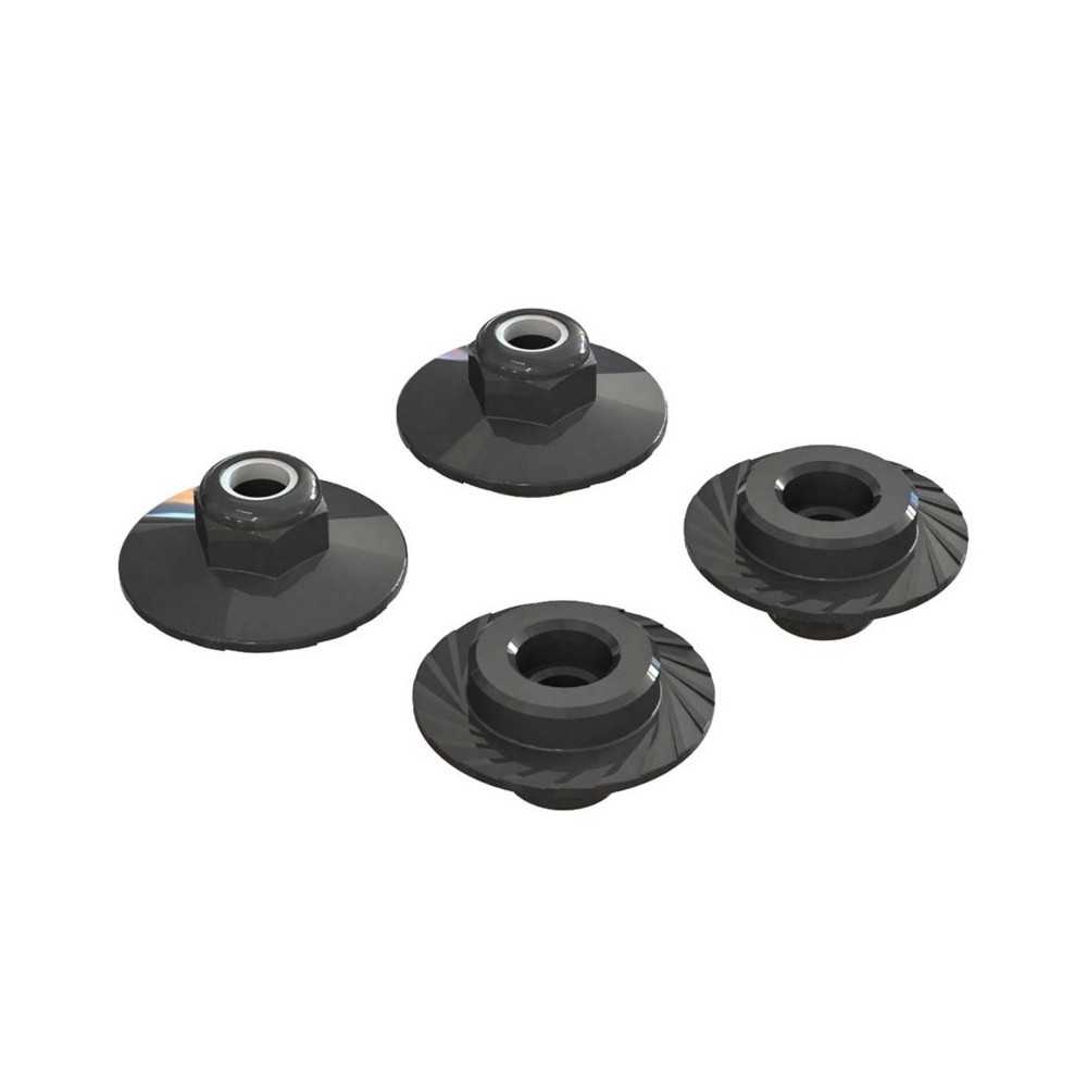 Arrma Flanged Lock Nut 5x8mm 4 ARAC9698