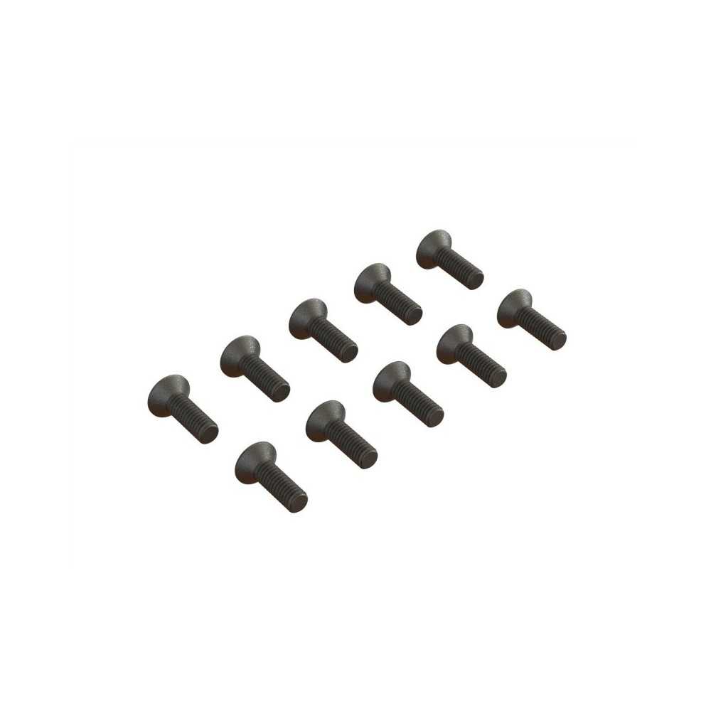 Arrma Flat Head Hex Machine Screw M2.5x8mm 10 ARA702005