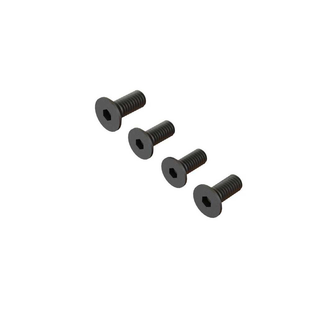 Arrma Flat Head Screw M4x10mm 4 ARA722410
