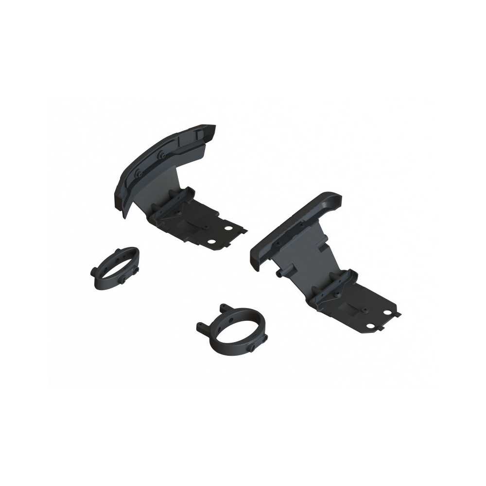 Arrma Front & Rear Bumper & Loop Set: BIG ROCK ARA-1293