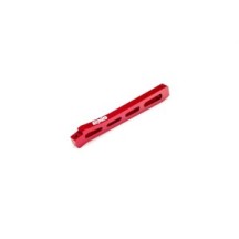 Arrma Front Center Aluminum Chassis Brace 118mm Red: EXB ARA320565