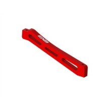 Arrma Front Center Aluminum Chassis Brace 98mm Red: EXB ARA320564
