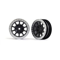 Llantas delanteras 2.2 beadlock gris grafito Traxxas