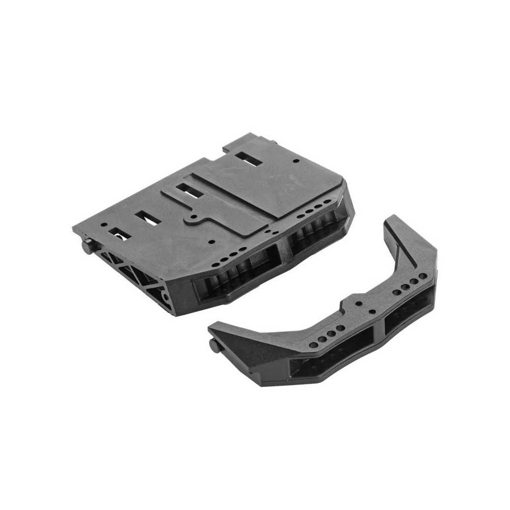 Arrma Front Rear Shock Mount and Radio Tray ARAC9049