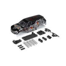 Arrma GORGON Painted Decaled Body Set Gun Metal ARA402353