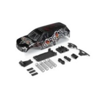 Arrma GORGON Painted Decaled Body Set Gun Metal ARA402353
